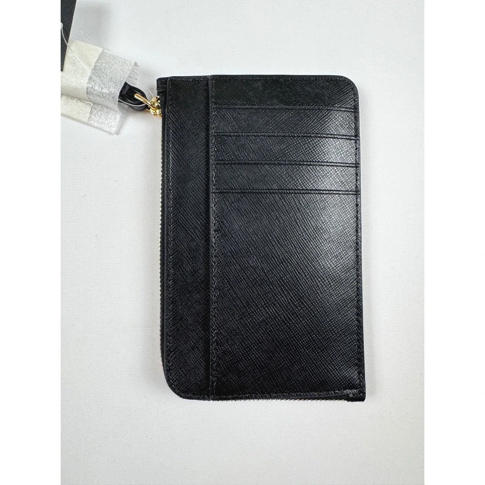 Kate Spade Lucy Small Card Holder Wristlet Black‎ New With Tags
